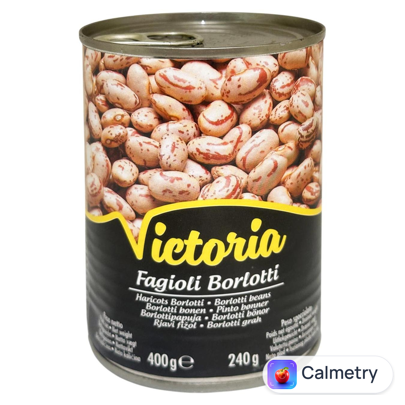 Квасоля Victoria Борлотті 400г — фото продукту