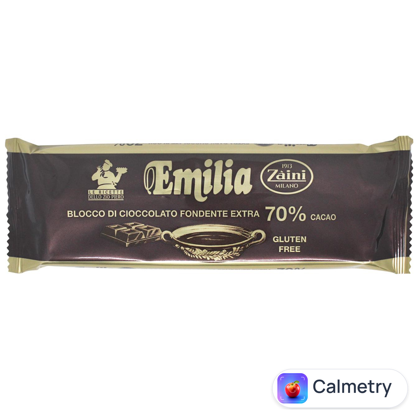 Шоколад чорний Zaini Emilia 70% 140г