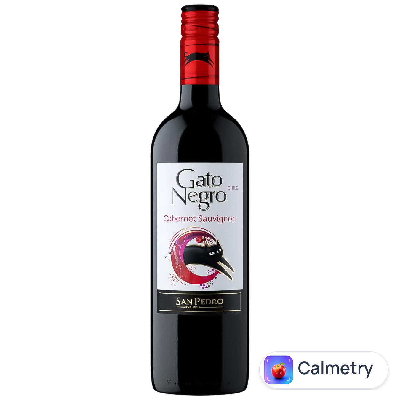 Вино Gato Negro Cabernet Sauvignon червоне сухе 13% 0,75л