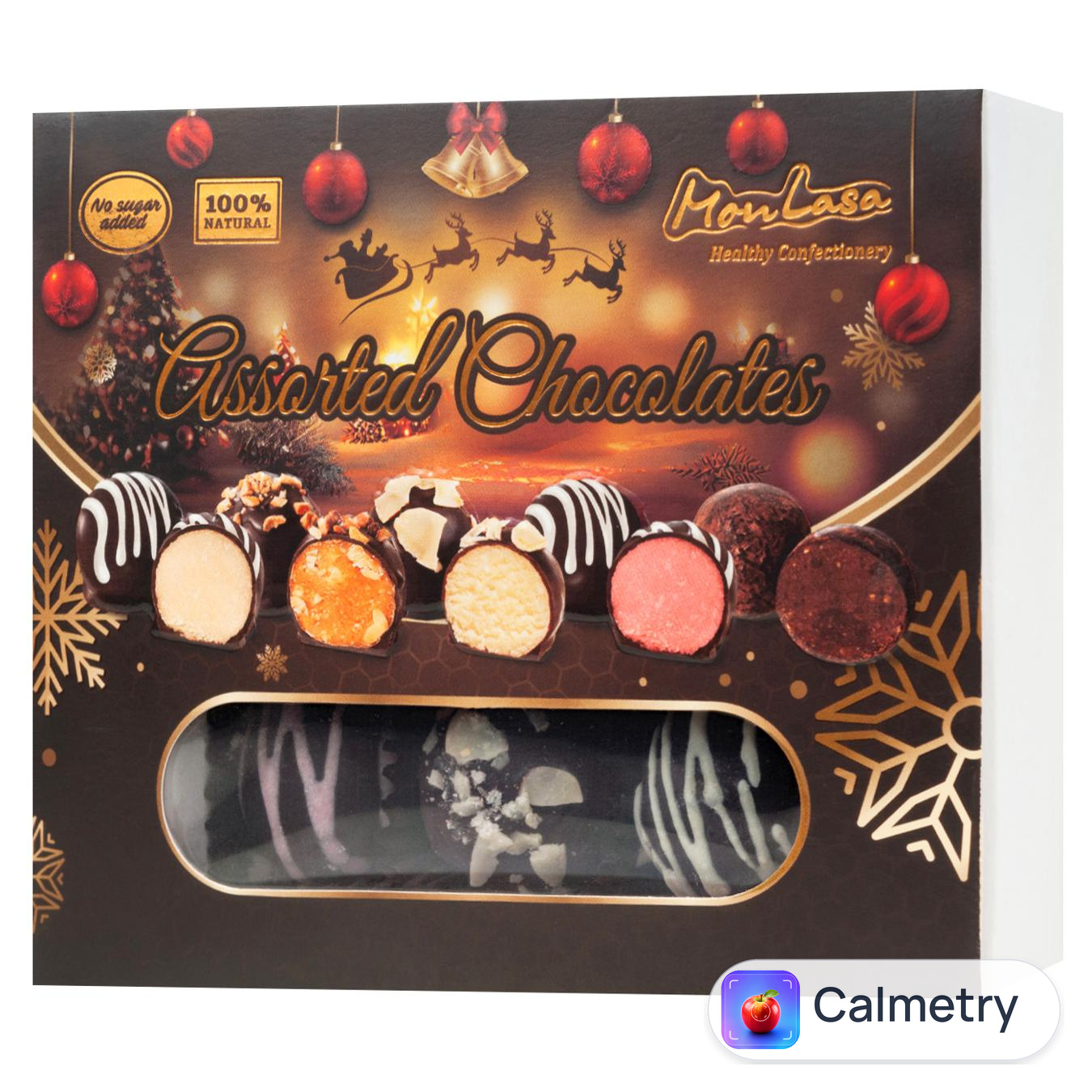 Цукерки MonLasa Assorted Chocolates без цукру 140г