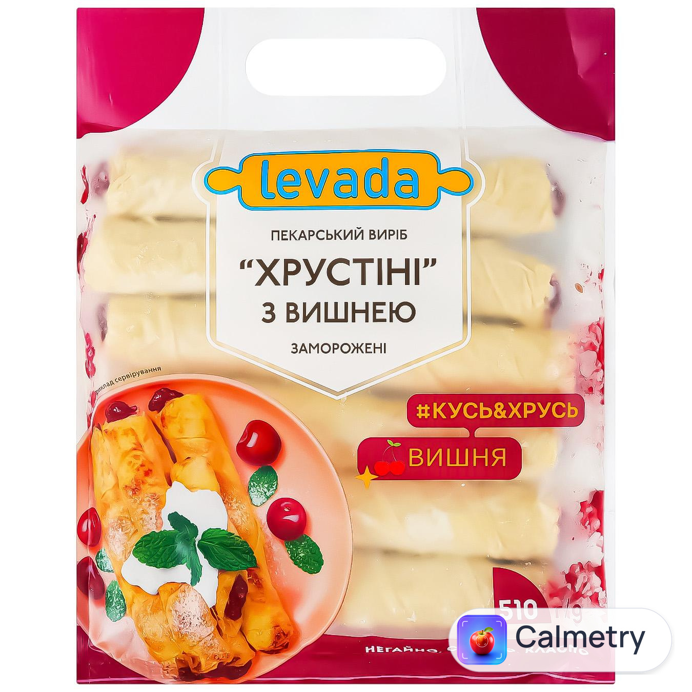 Пекарський виріб Levada Хрустіні з вишнею 510г — фото продукту