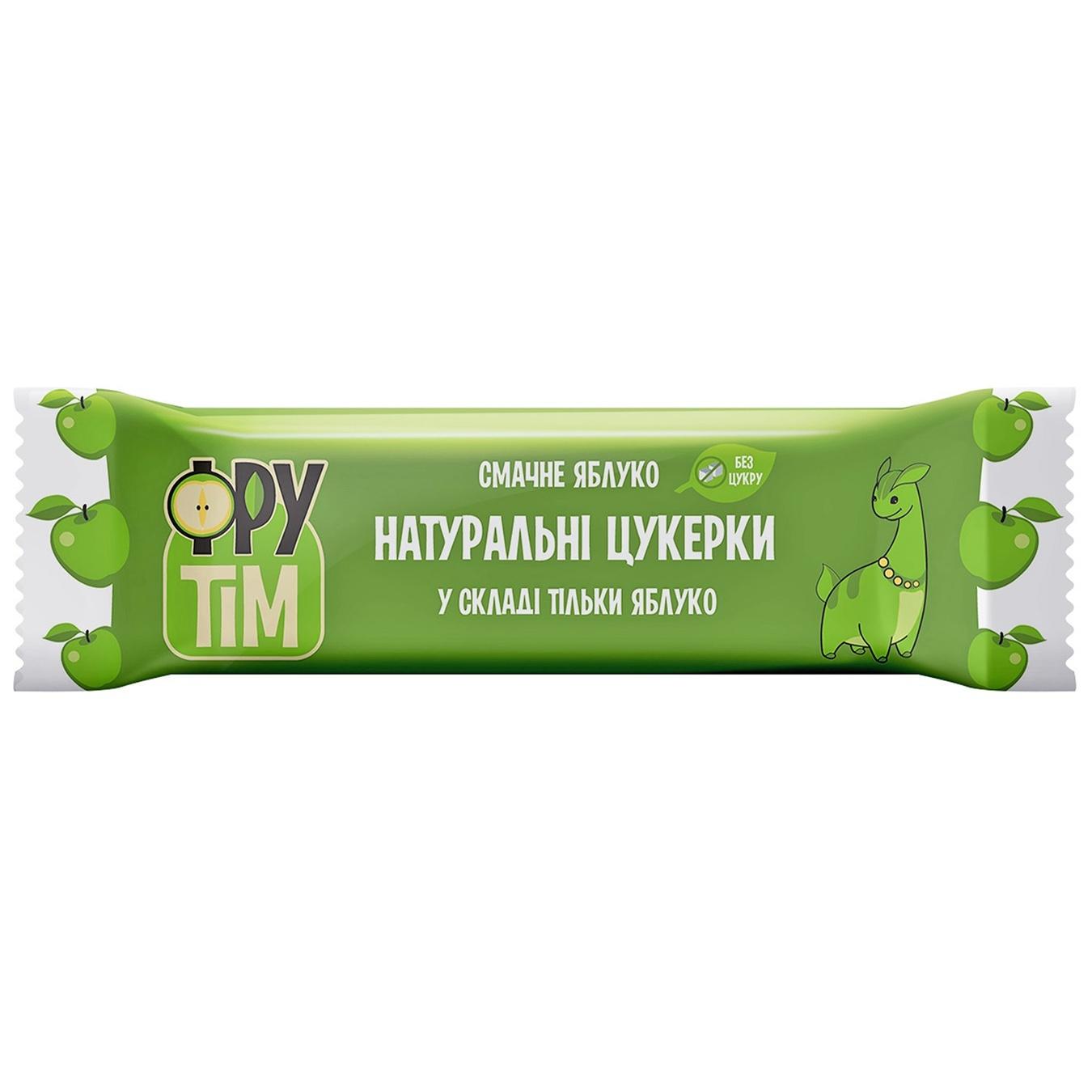 Цукерки Фрутім Смачне яблуко натуральні 50г — фото продукту