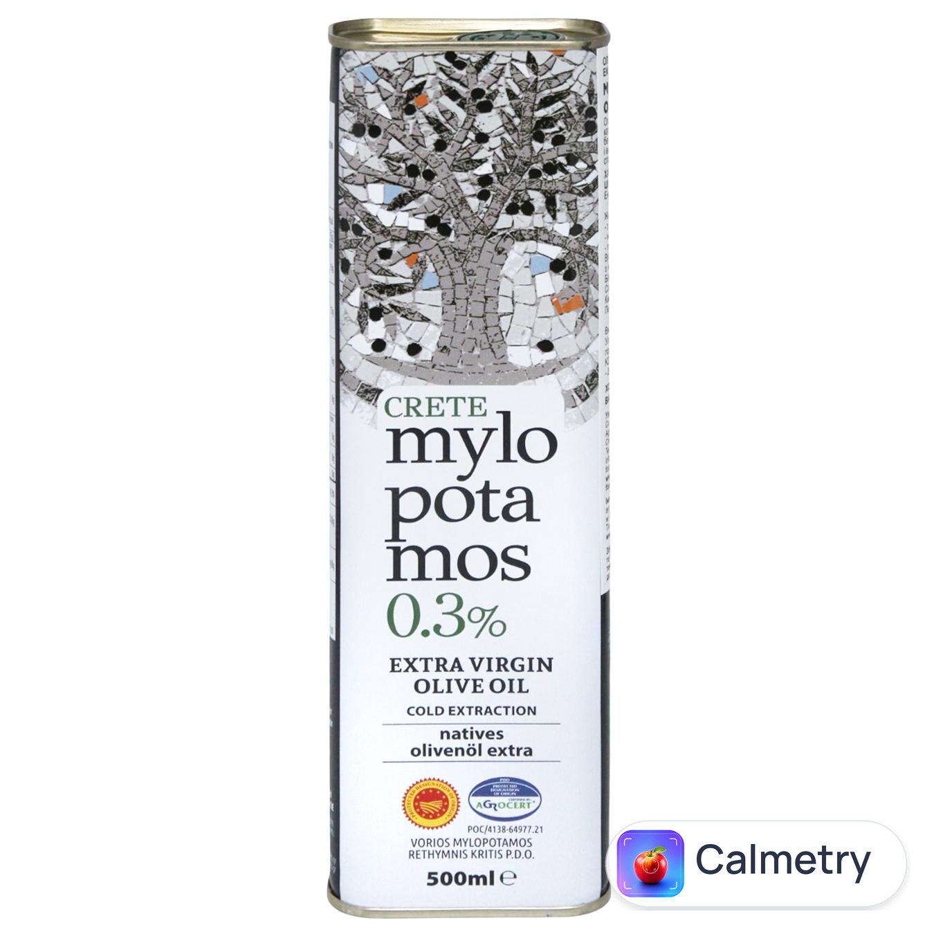 Олія оливкова Mylopotamos Extra Virgin 0,3% 0,5л