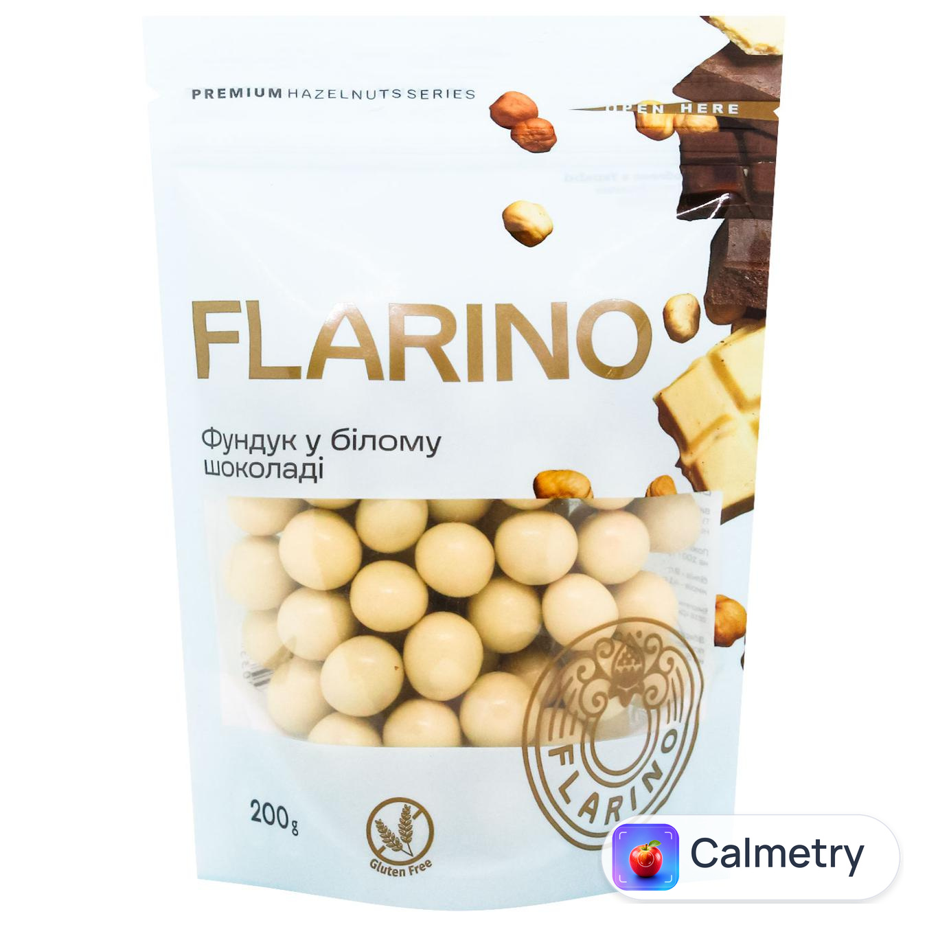 Фундук Flarino у білому шоколаді 200г