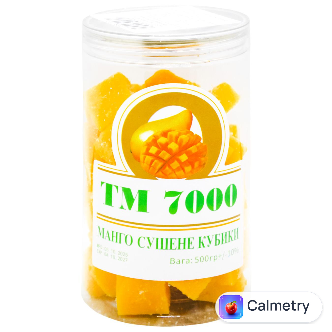 Манго ТМ 7000 сушене кубики 500г