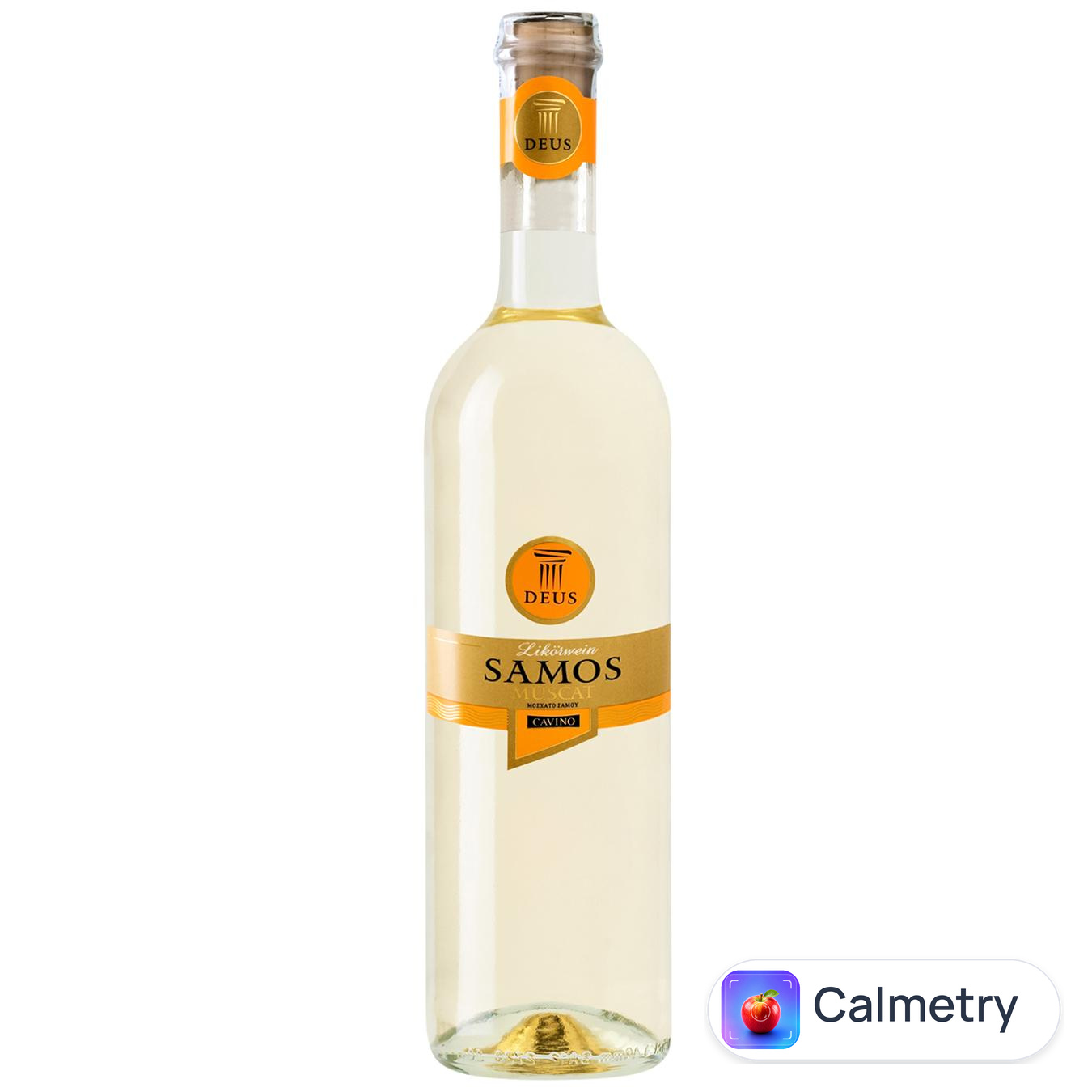 Вино Deus Muscat Patras біле кріплене солодке 15% 0,75л