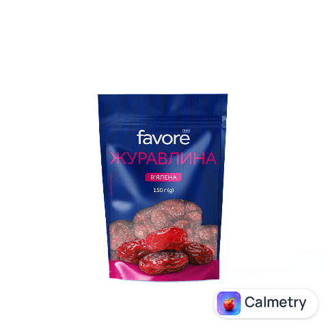 Журавлина Favore в'ялена, 150г