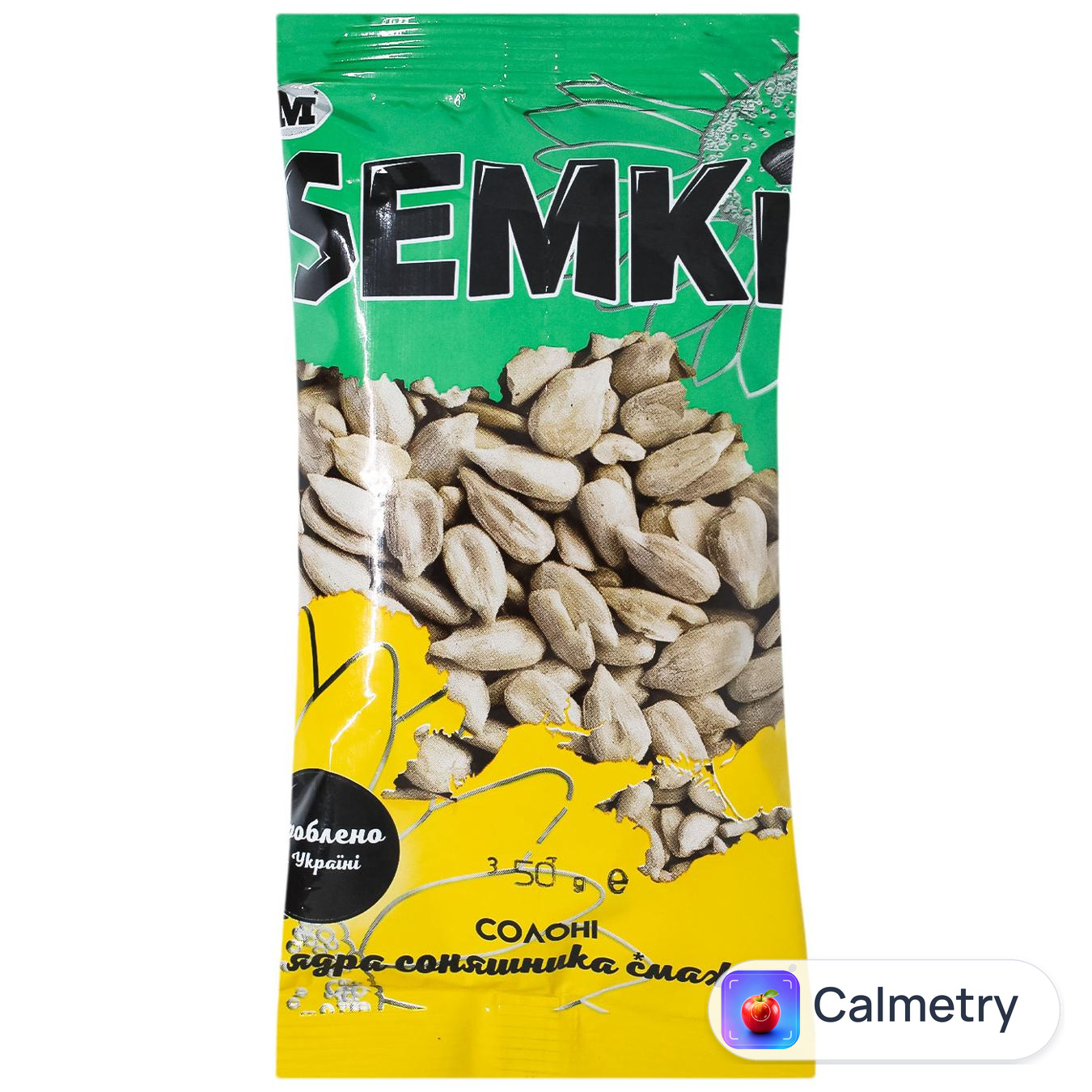 Ядра соняшника з сіллю Semki 50г — фото продукту