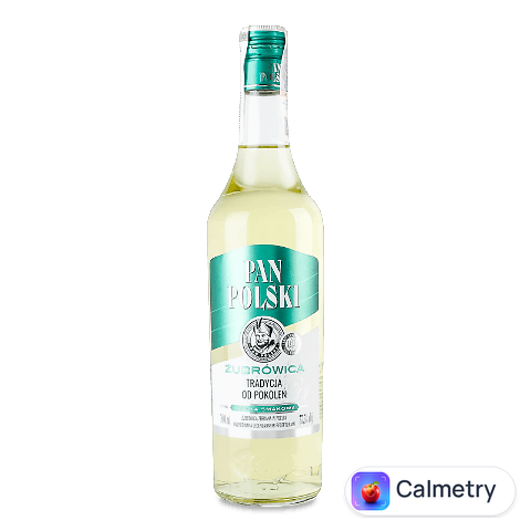 Горілка Pan Polski Zubrowica, 0,5л