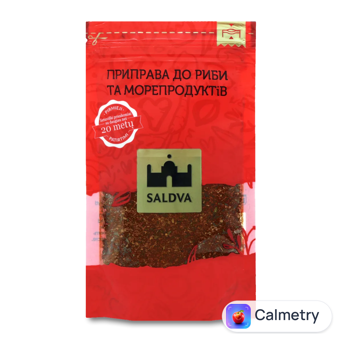 Приправа Saldva для риби і морепродуктів 20г