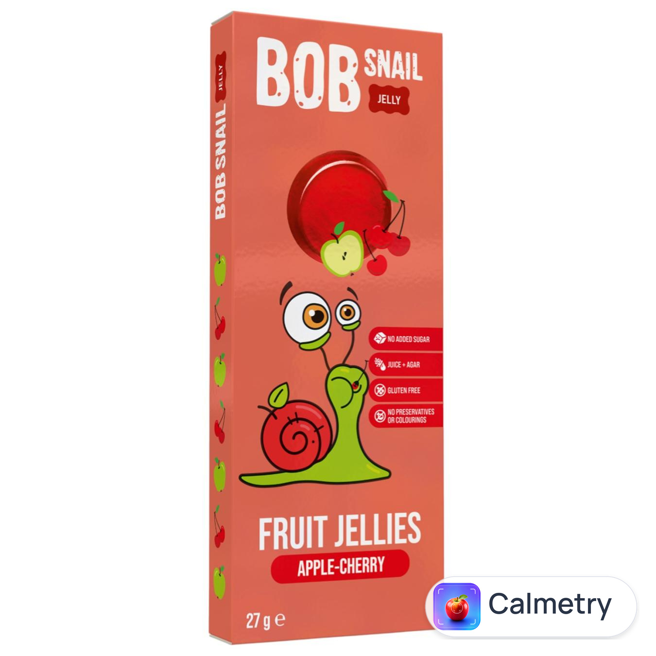Мармелад Bob Snail Яблуко-вишня 27г