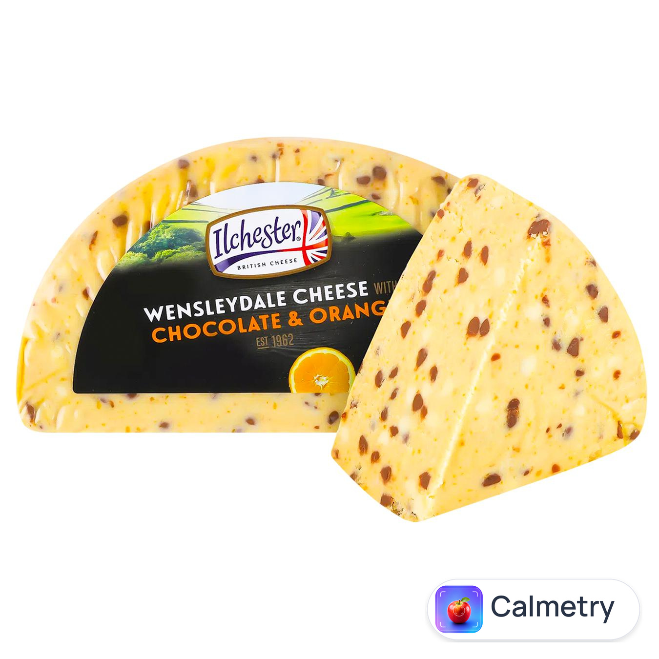Сир Ilchester Wensleydale з шоколадною стружкою та апельсином 48%