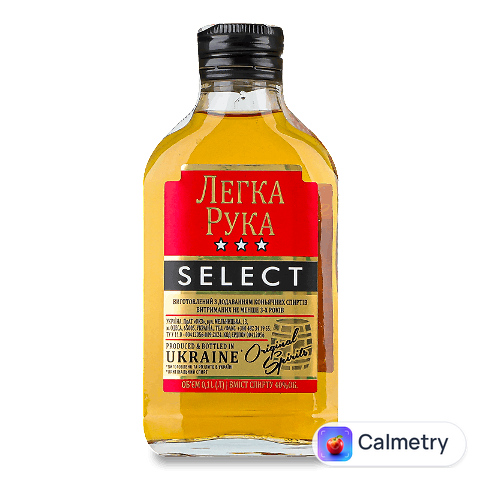 Напій алкогольний Легка рука Select 3 зірки, 0,1л