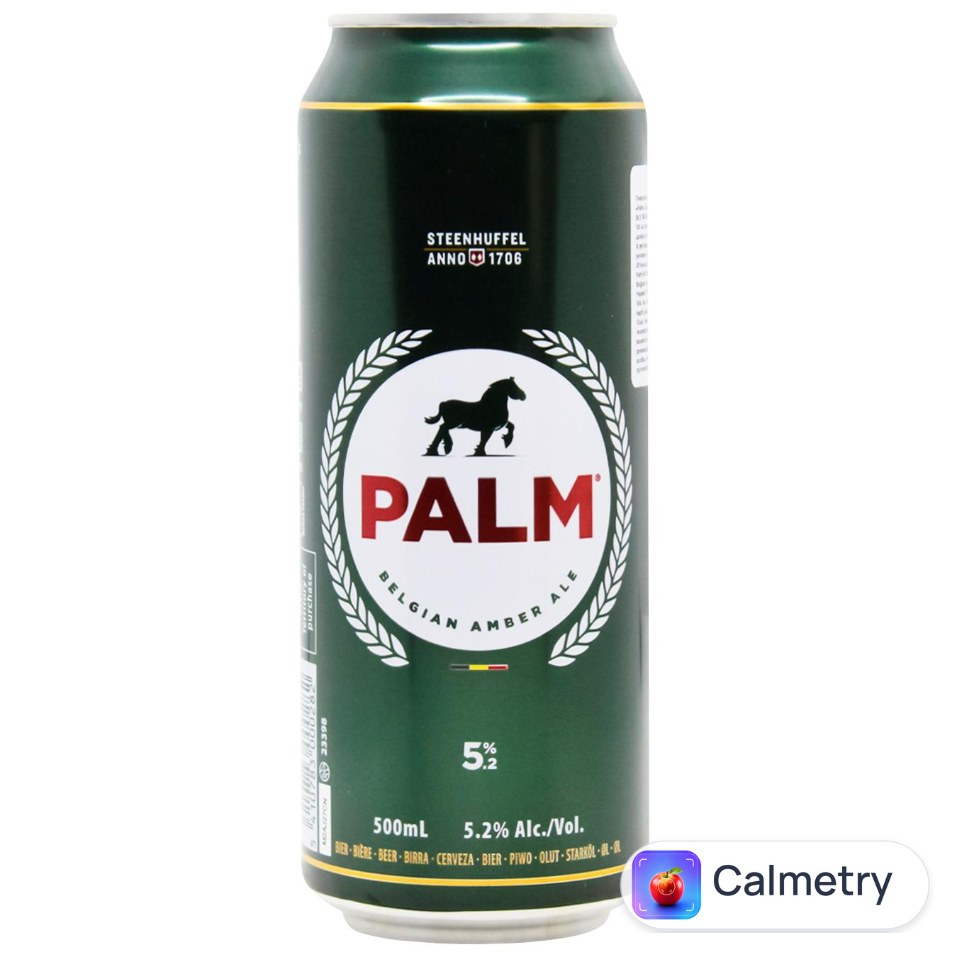 Пиво Palm світле фільтроване 5,2% 0,5л