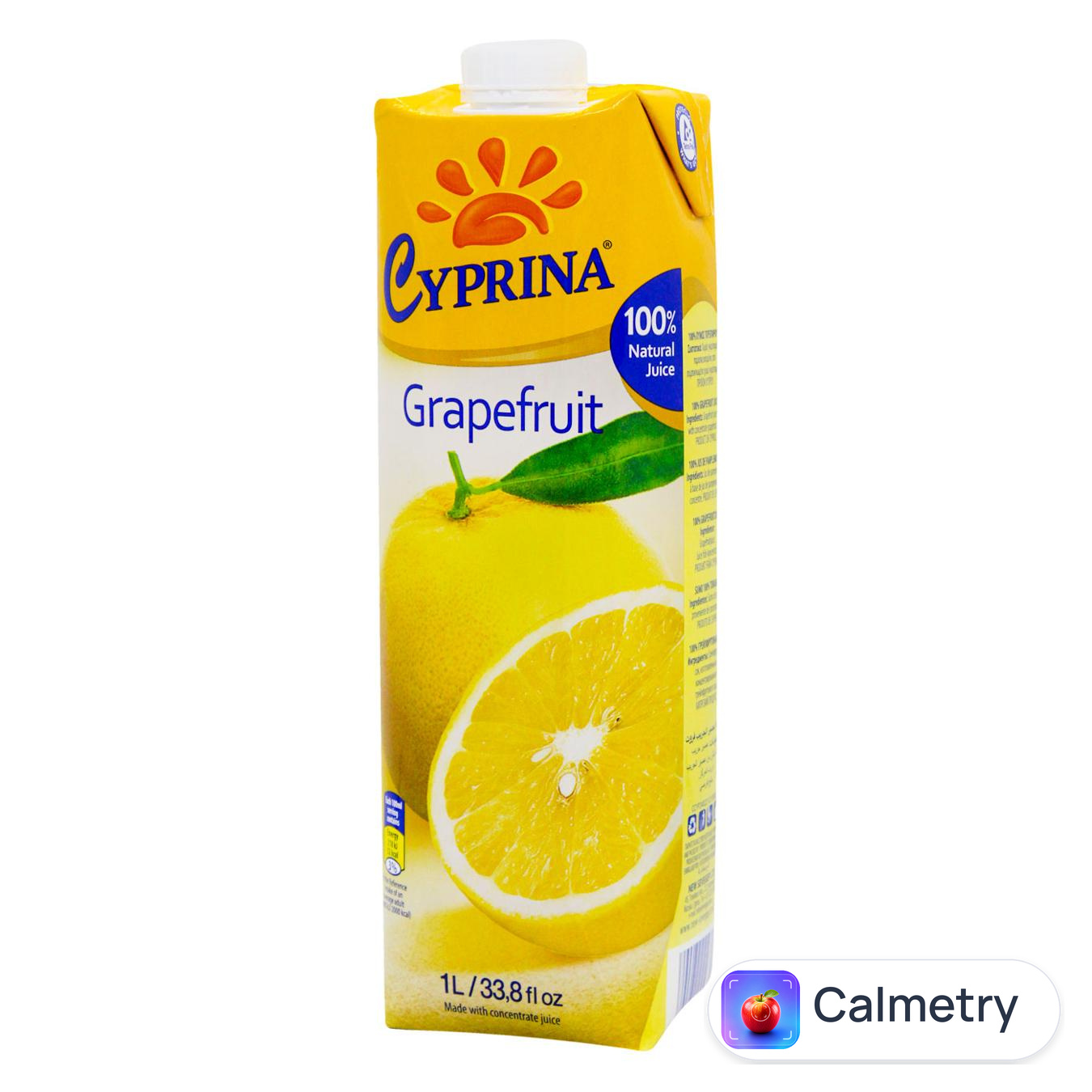 Сік Cyprina грейпфрутовий 1л