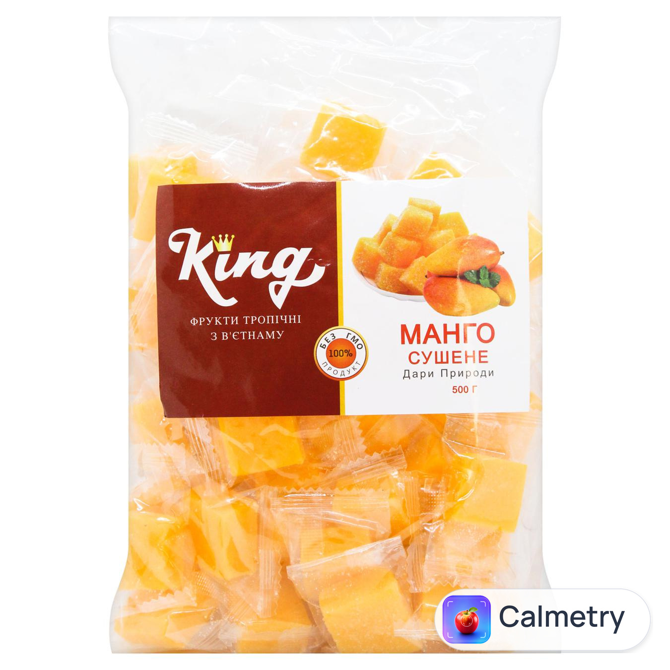 Манго сушене Roni King кубик 500г