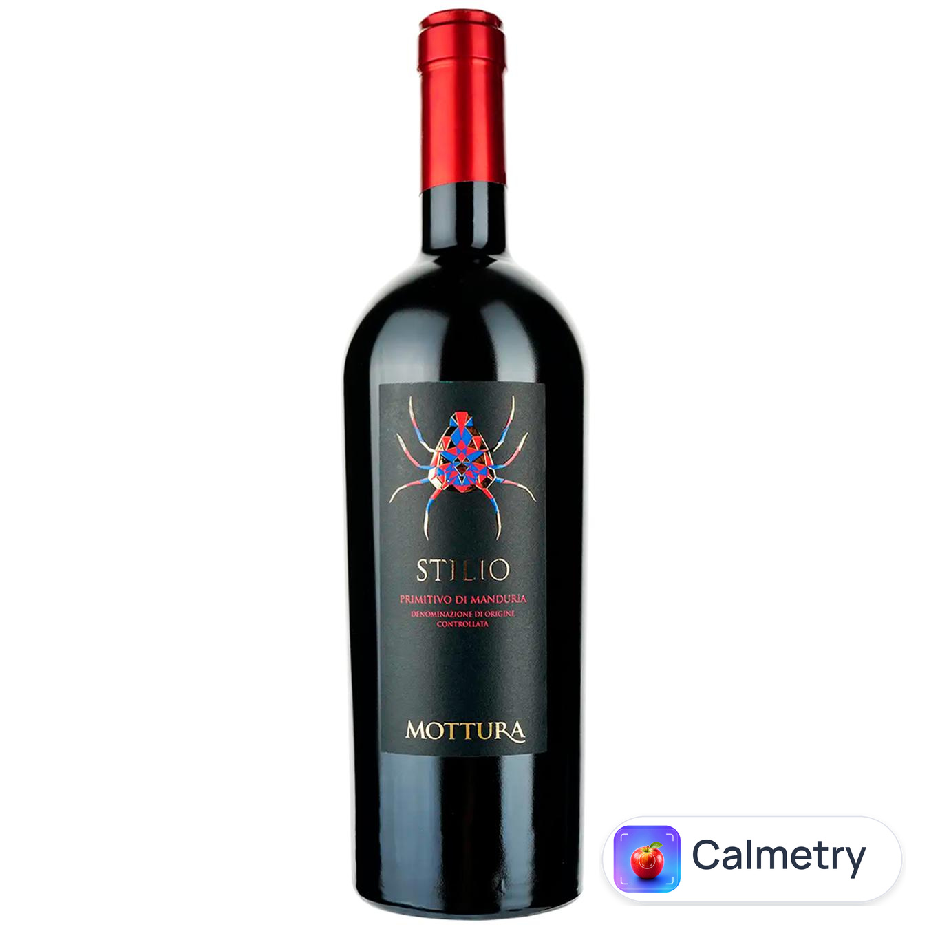 Вино Mottura Stilio Primitivo di Manduria червоне сухе 14,5% 0,75л