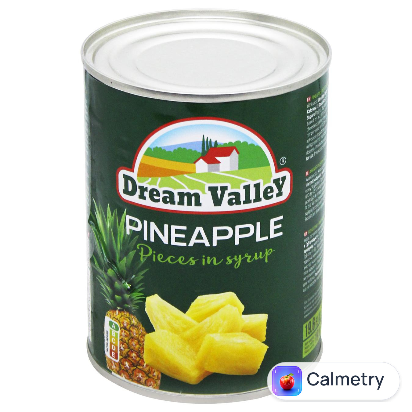 Ананас Dream Valley шматочки в сиропі 580мл