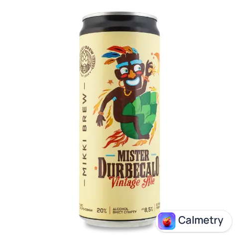 Пиво Mikki Brew Mister Durbecalo світле нефільтроване з/б
