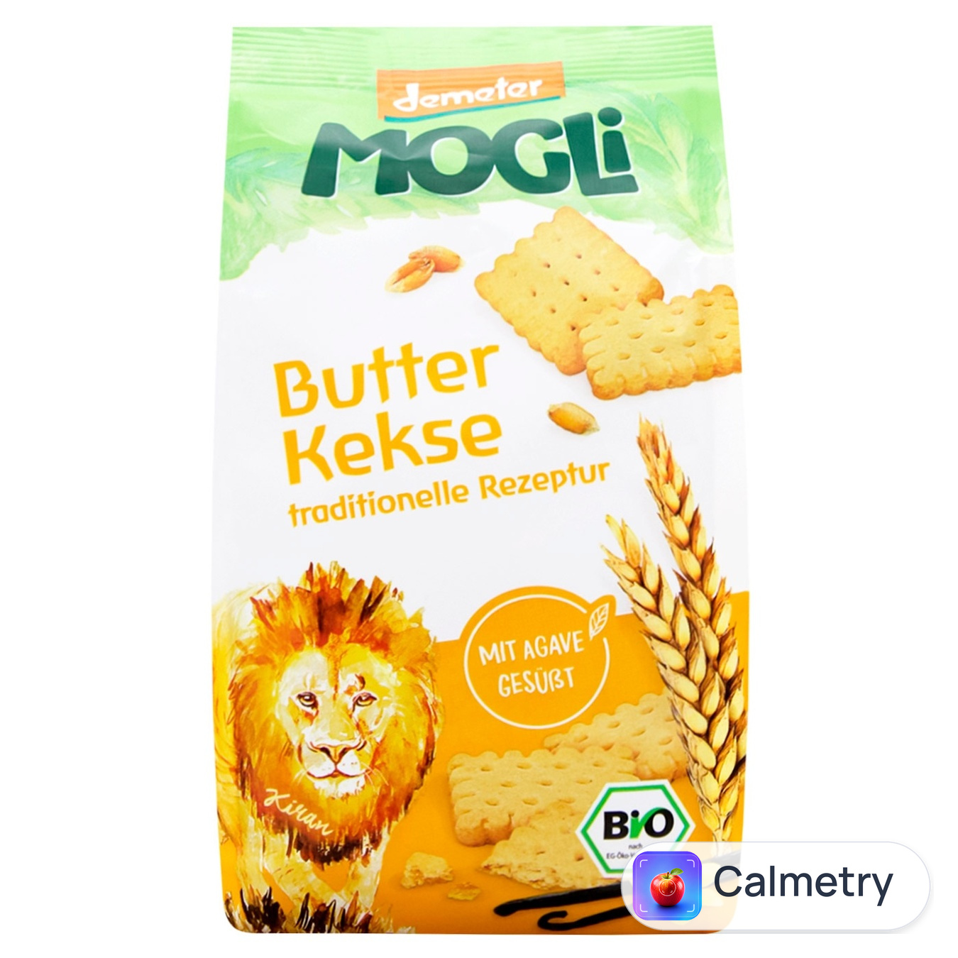 Печиво Mogli вершкове органічне 125г