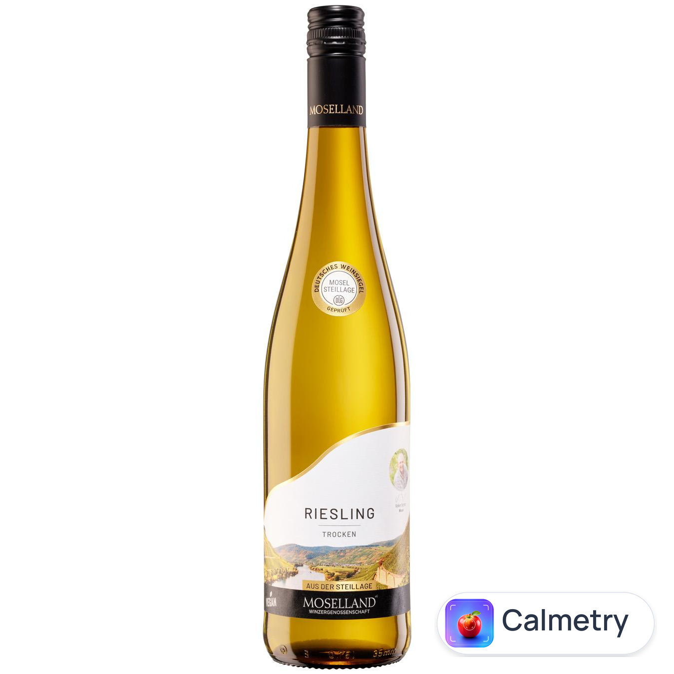 Вино Moselland Riesling Тrocken біле сухе 12% 0.75л