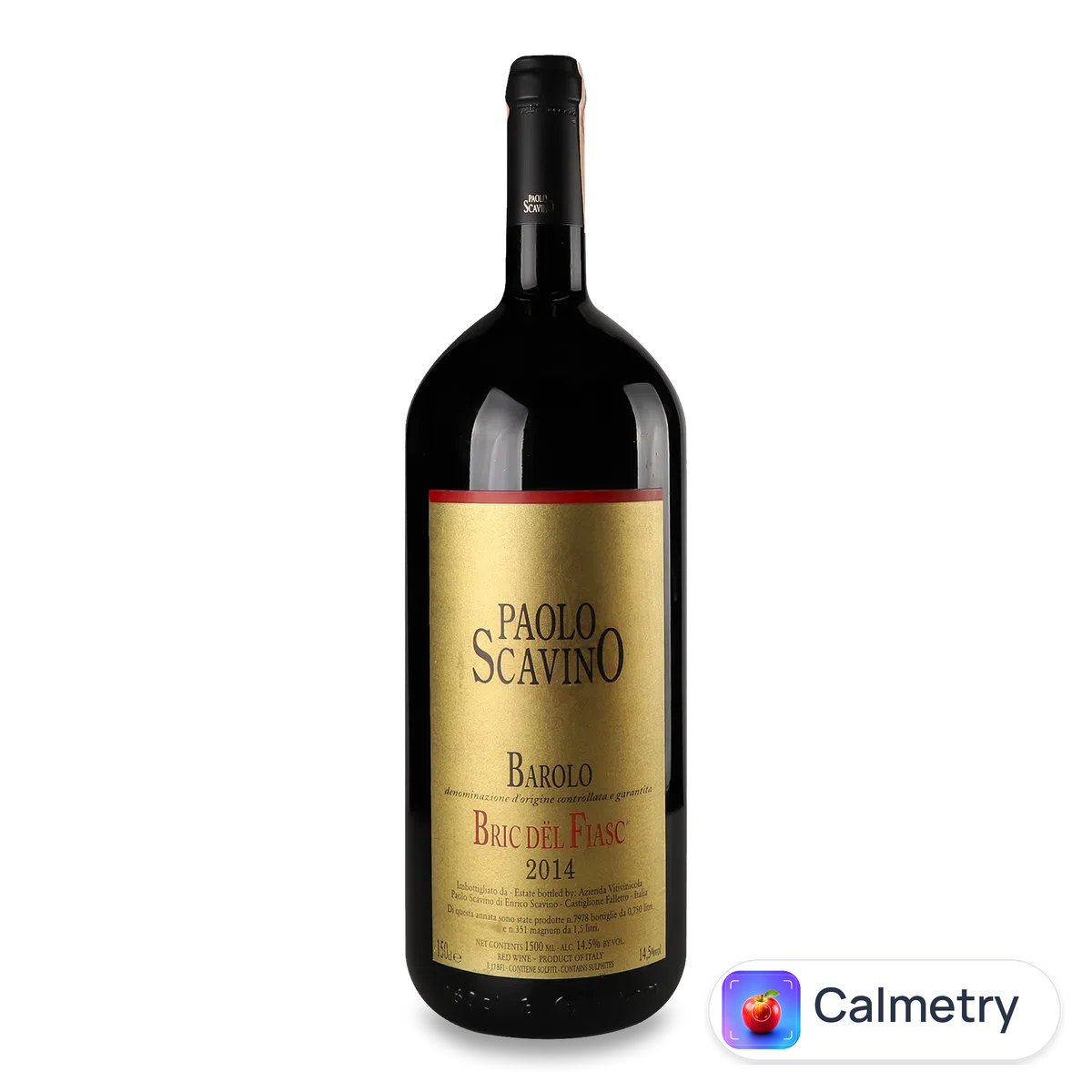 Вино Paolo Scavino Barolo Bric del Fiasc 2014 1,5л