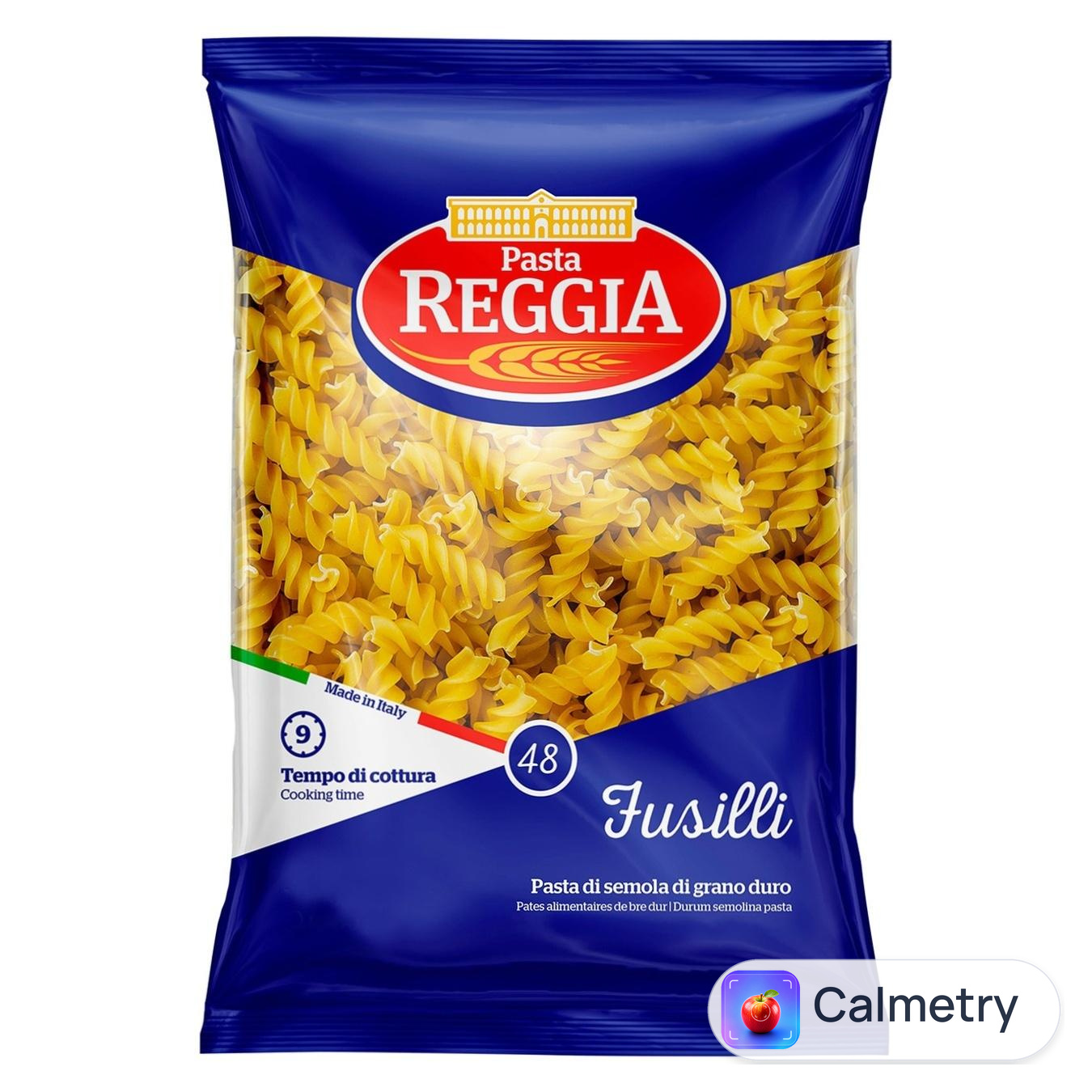 Макаронні вироби Pasta Reggia Фузіллі №48 1кг — фото продукту