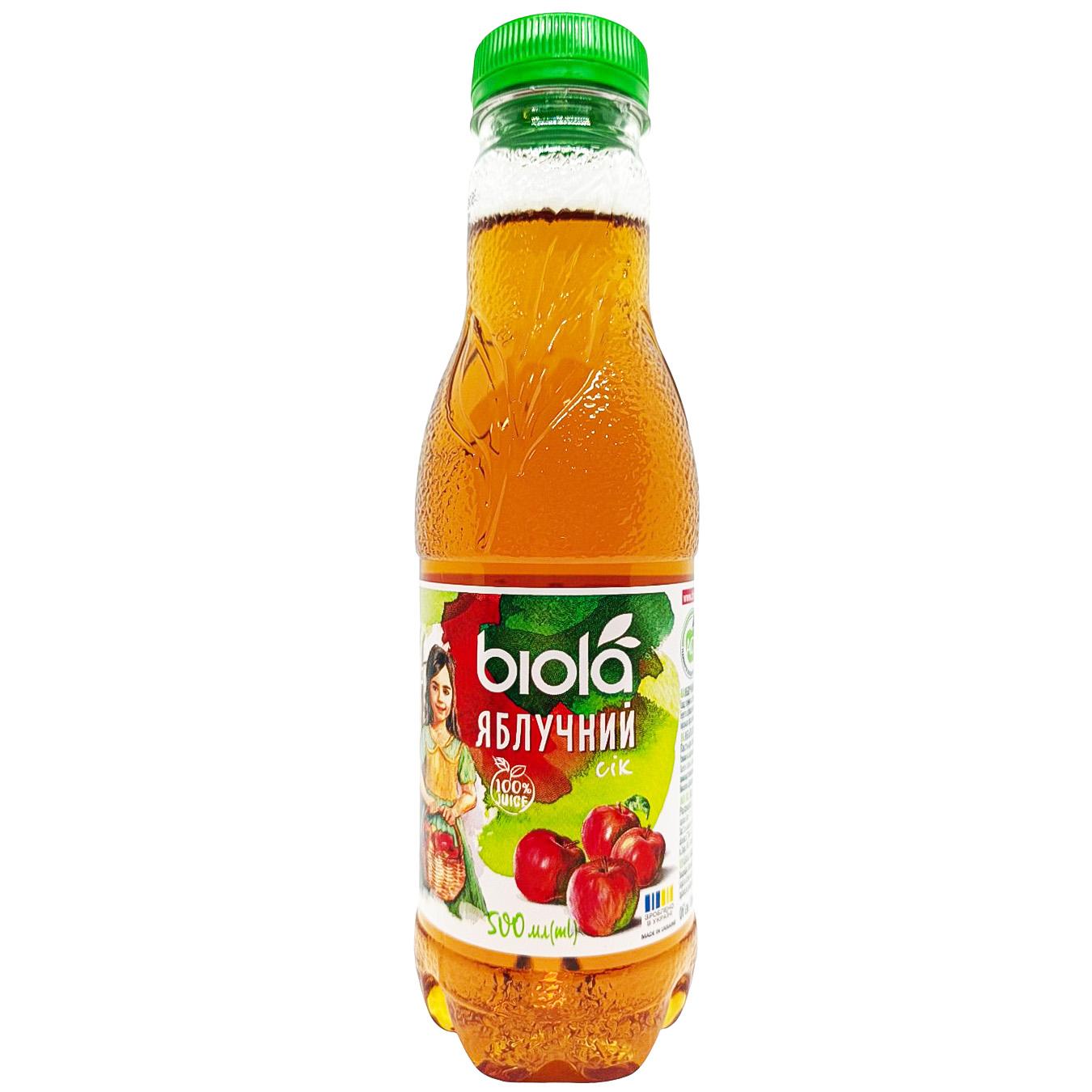 Сік Biola Яблуко 0,5л — фото продукту
