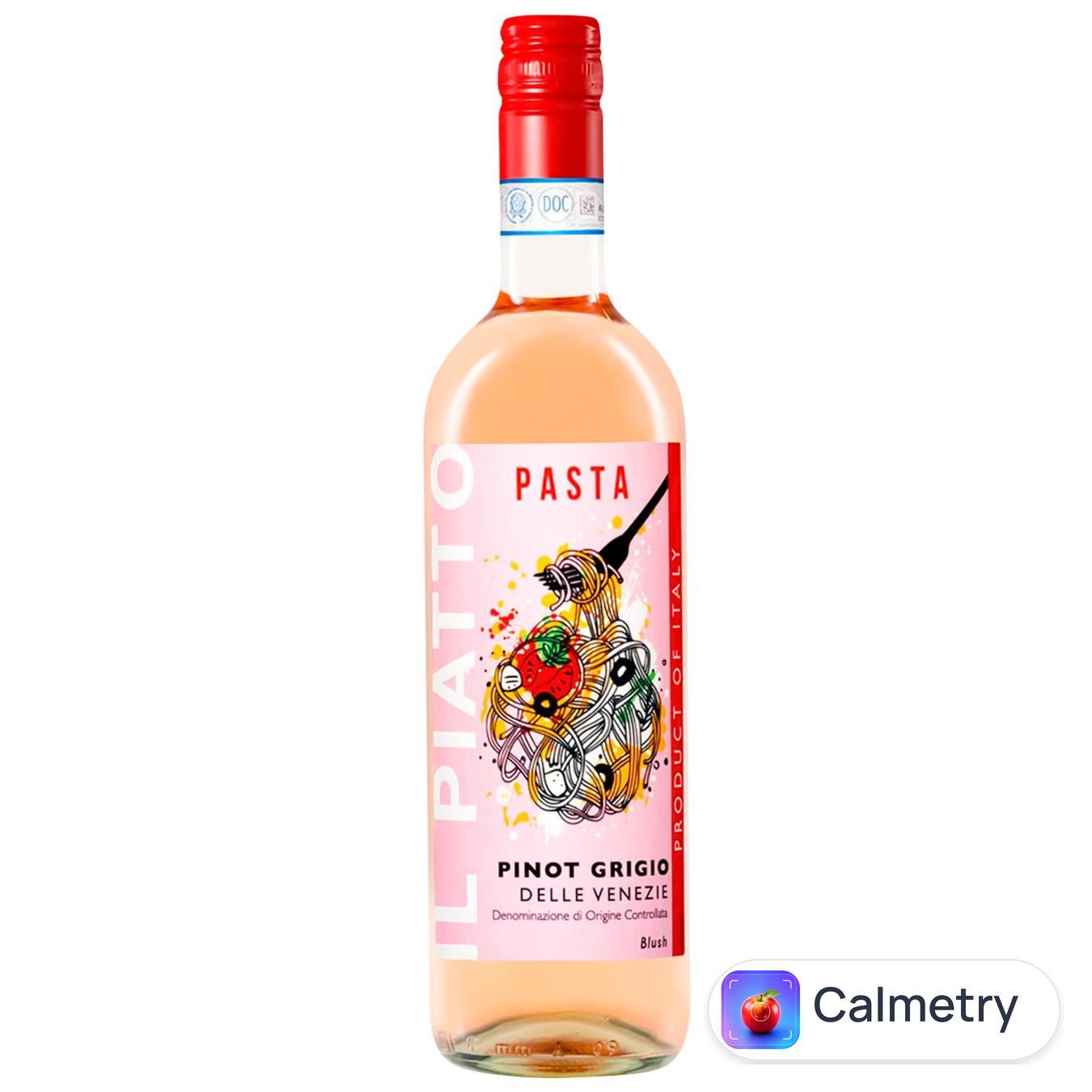 Вино Il Piatto Pinot Grigio Delle Venezie Blush рожеве сухе 12% 0,75л