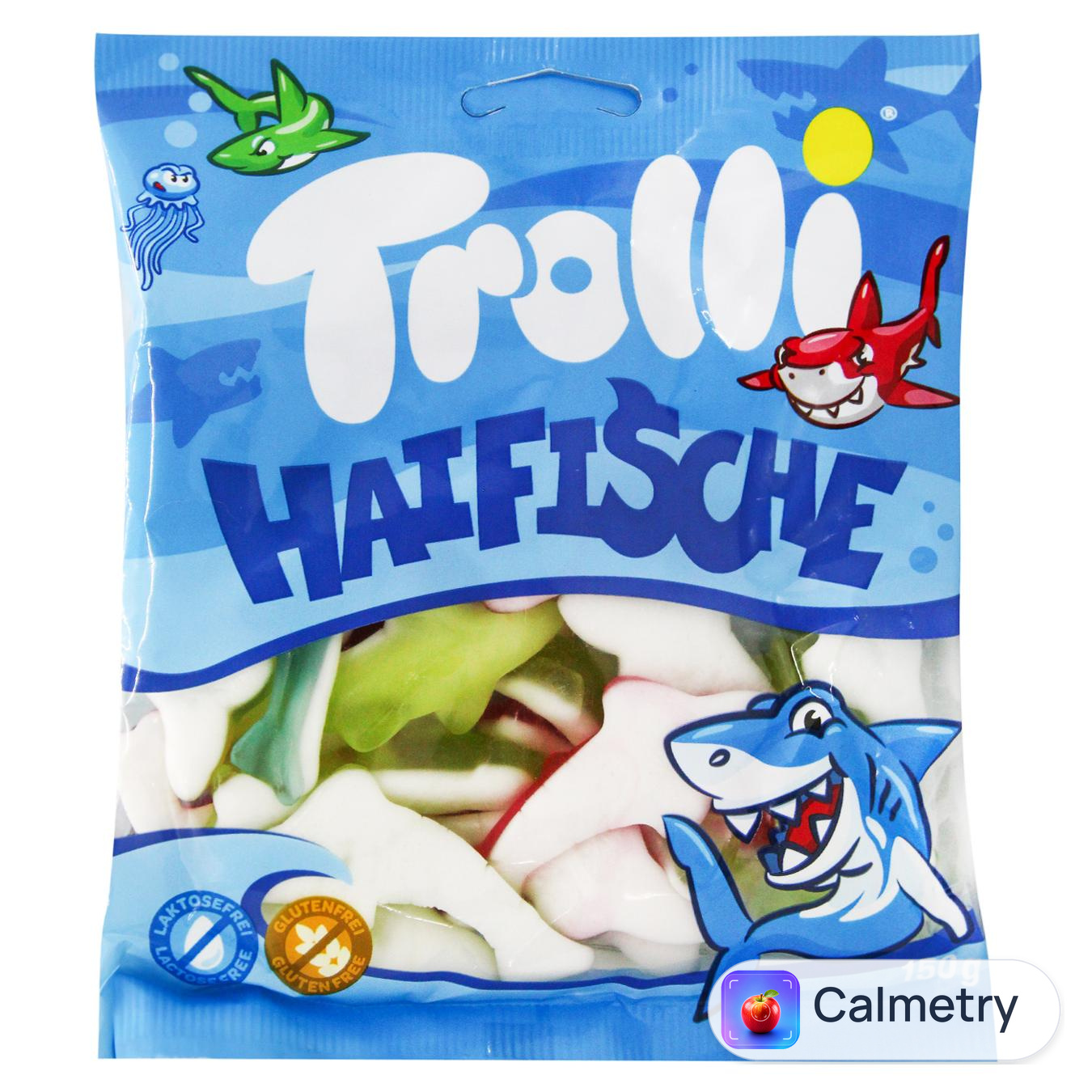 Цукерки Trolli Sharks желейні 150г