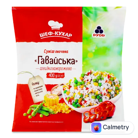 Суміш овочева «Рудь» «Гавайська»