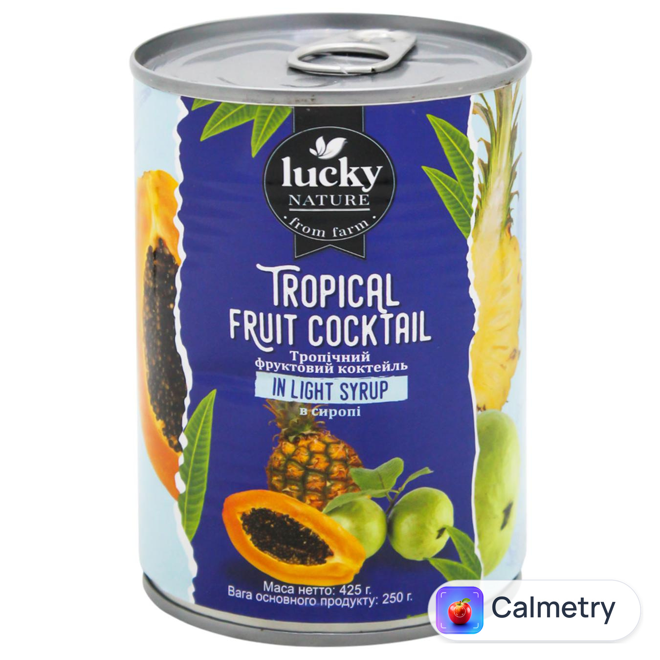 Фрукти Lucky Nature тропічні в сиропі 425г