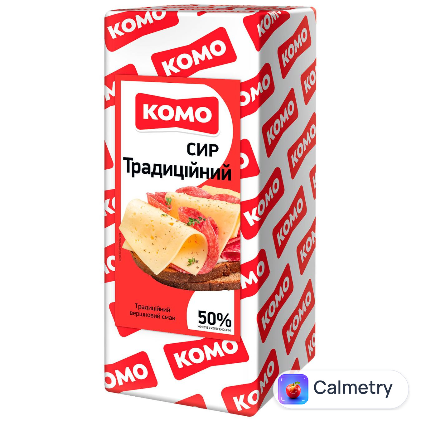 Сир Комо Традиційний 50% — фото продукту