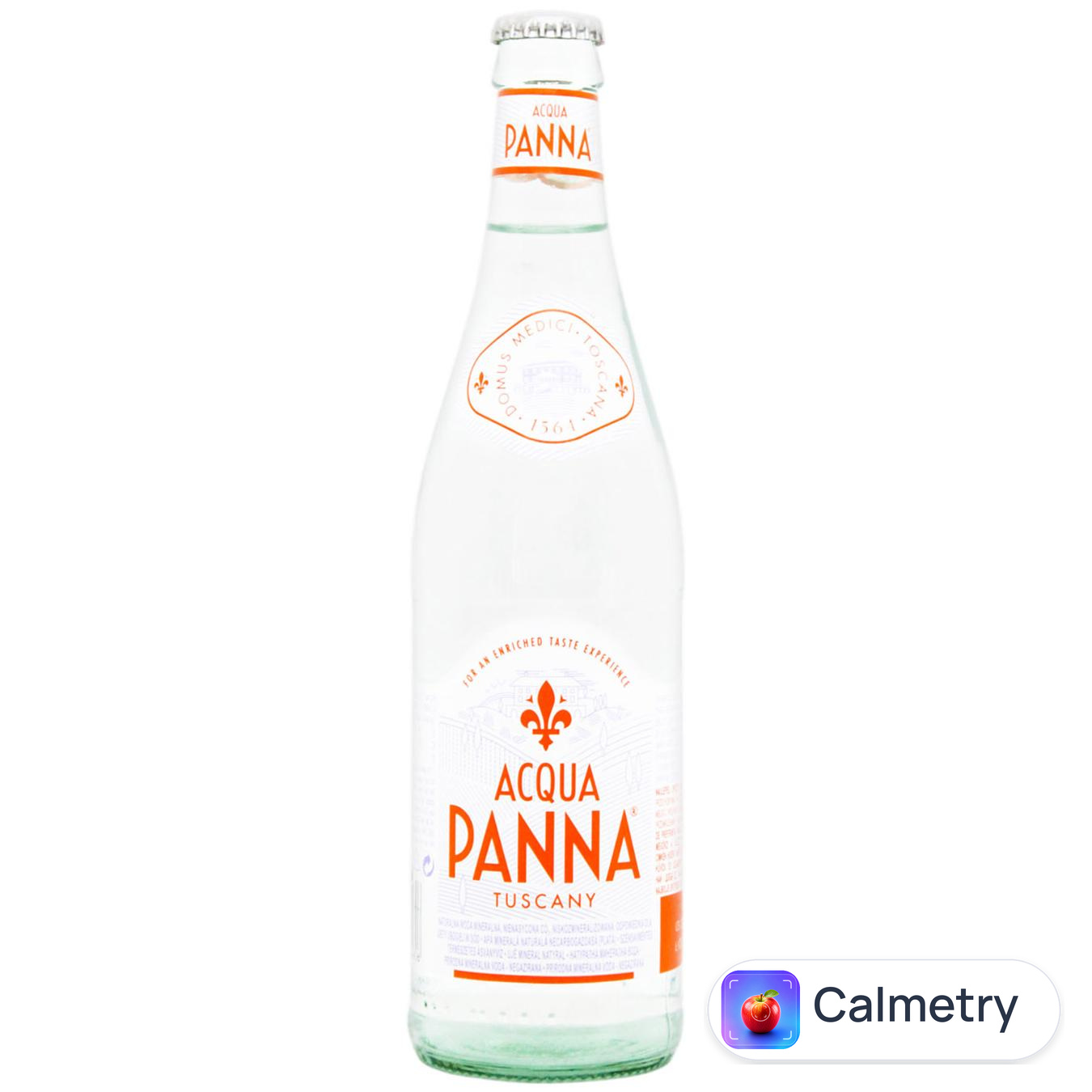 Вода мінеральна Acqua Panna негазована 0,5л — фото продукту