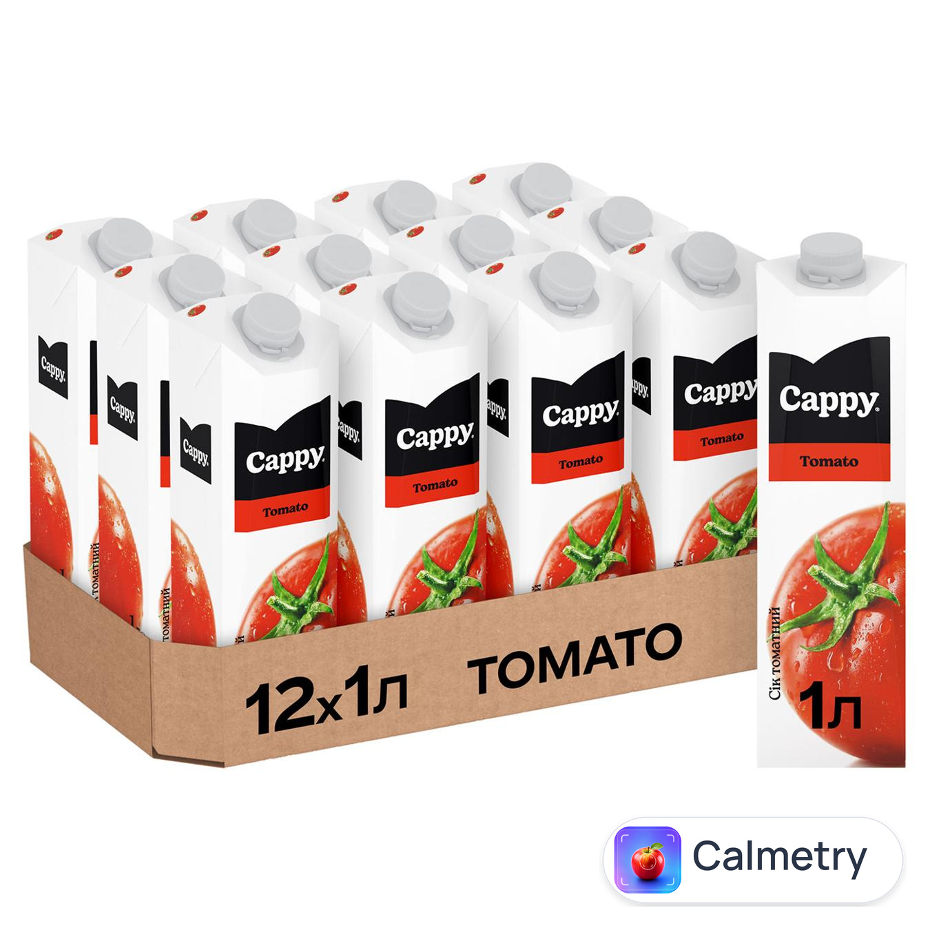 Сік Cappy томатний 1л — фото продукту