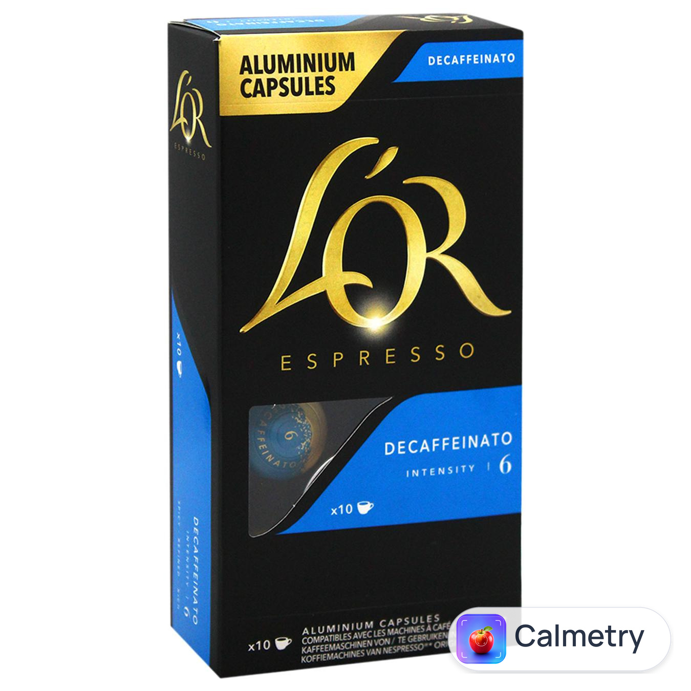 Кава в капсулах L'OR Espresso Decaffeinato без кофеїну 5,2г*10шт — фото продукту