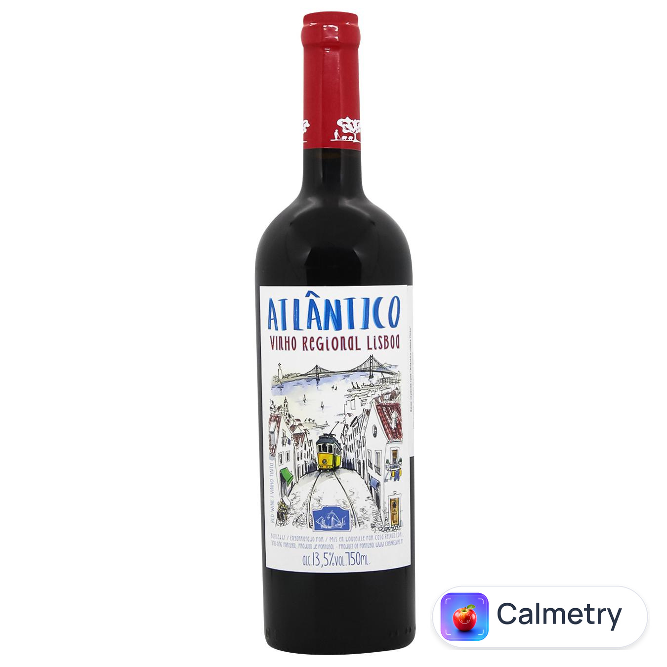 Вино Casa Relvas Atlantico Lisboa Tinto червоне сухе 13,5% 0,75л