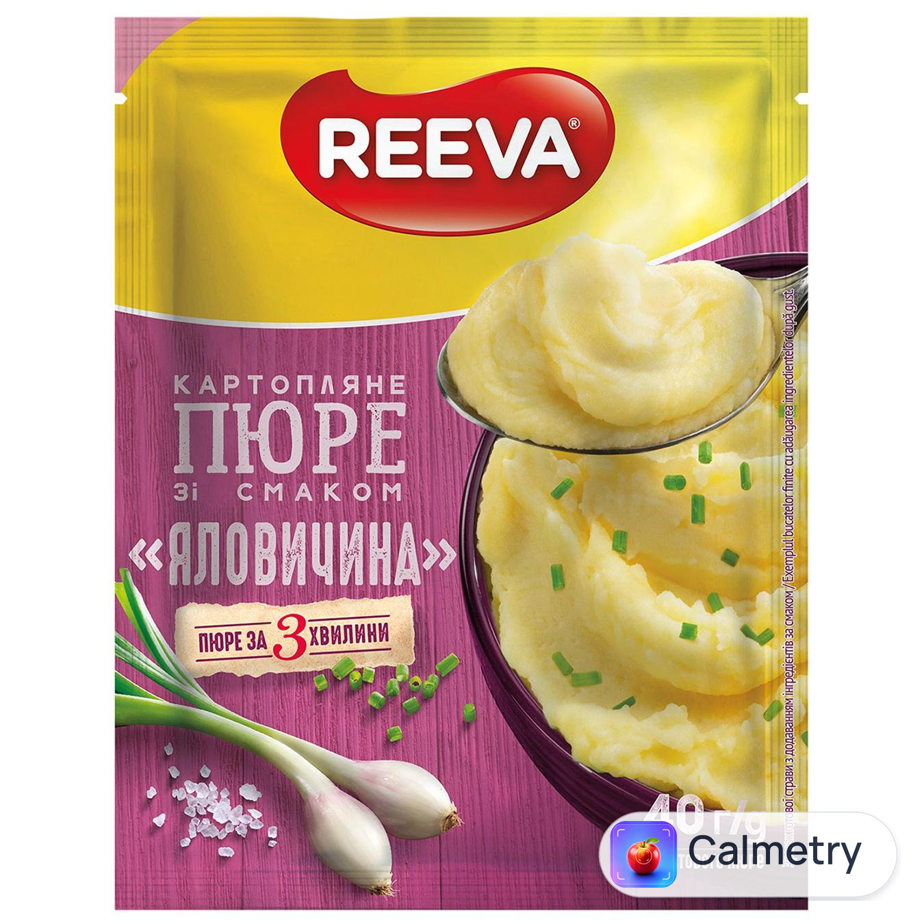 Пюре картопляне Reeva 40г