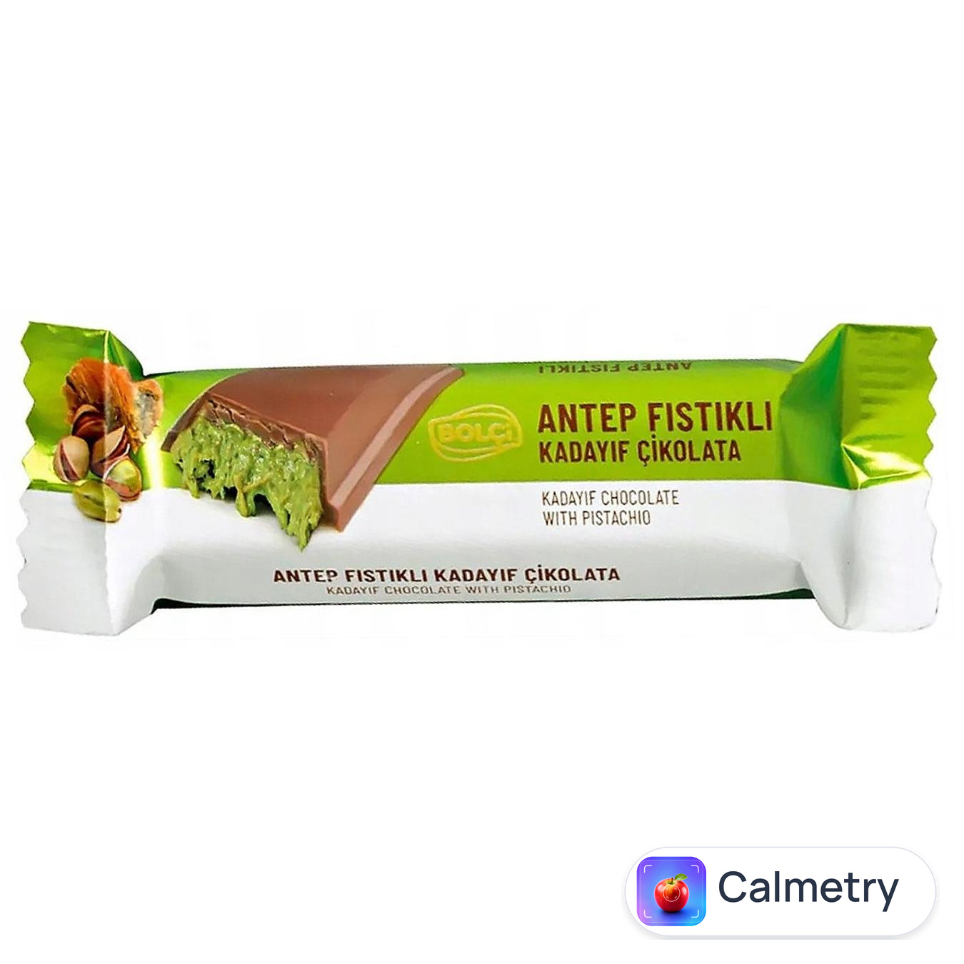 Шоколад Bolci з катаіфі та фісташковим кремом 30г