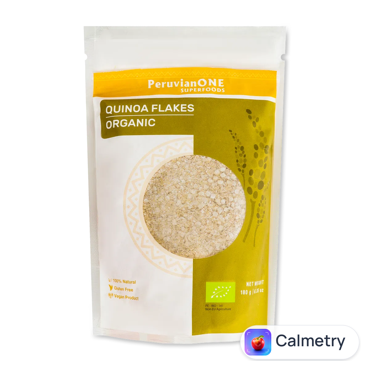 Пластівці PeruvianONE Superfoods з білою кіноа 180г