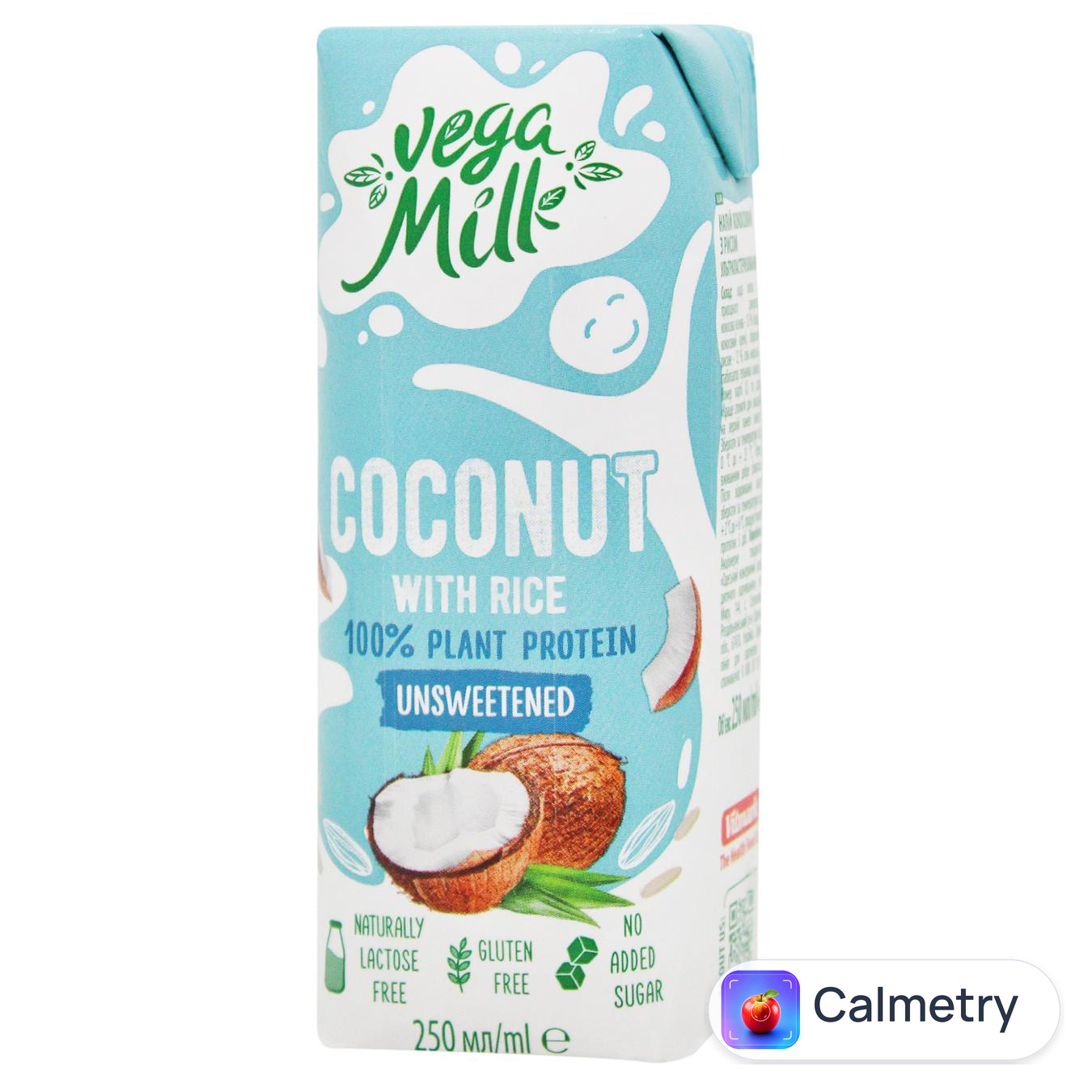 Напій рисово-кокосовий Vega Milk 1,5% 250г — фото продукту