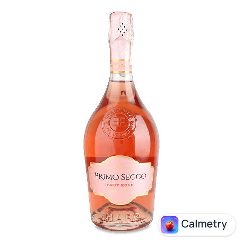 Вино ігристе Shabo Primo Secco рожеве брют, 0,75л