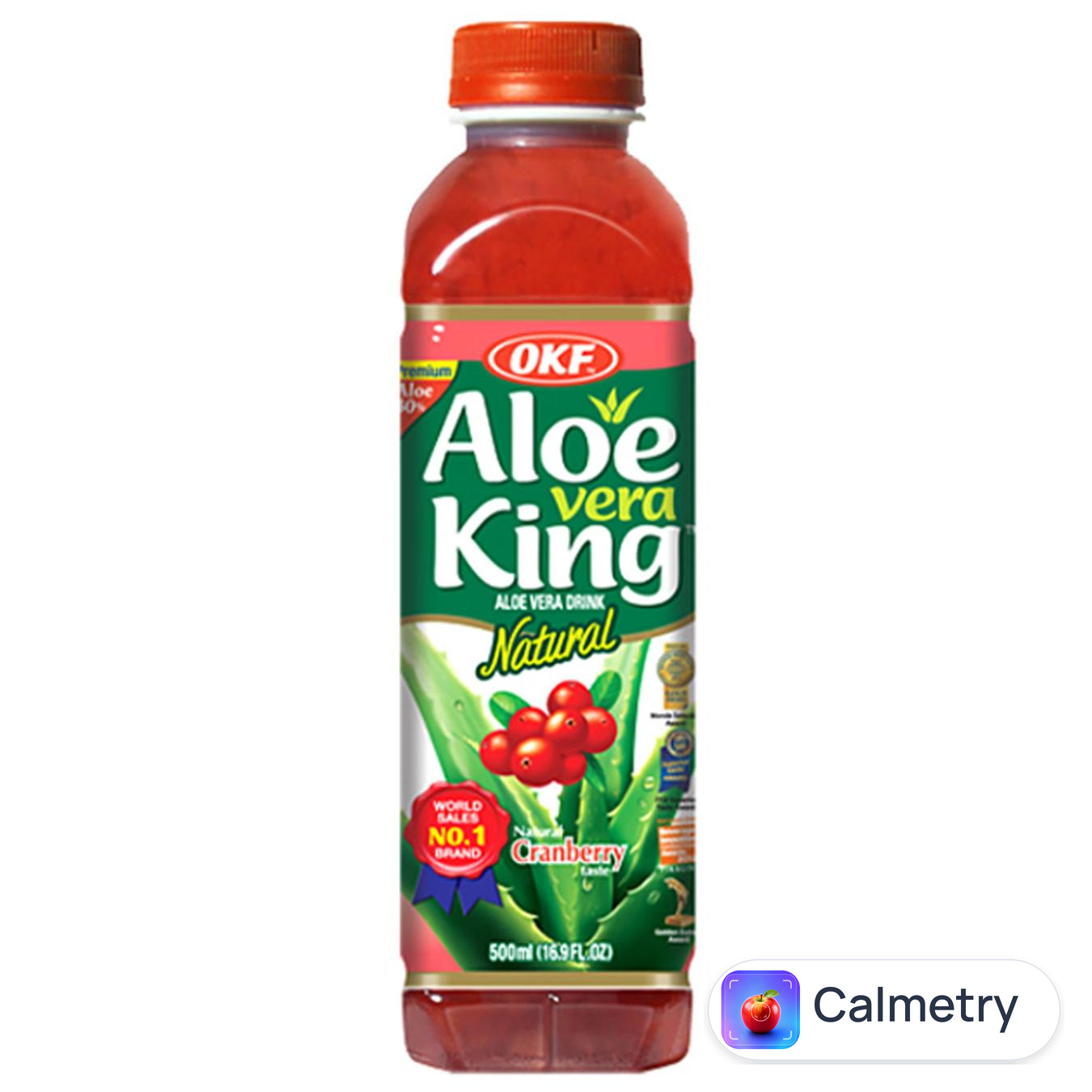 Напій OKF Aloe Vera King Cranberry 0,5л