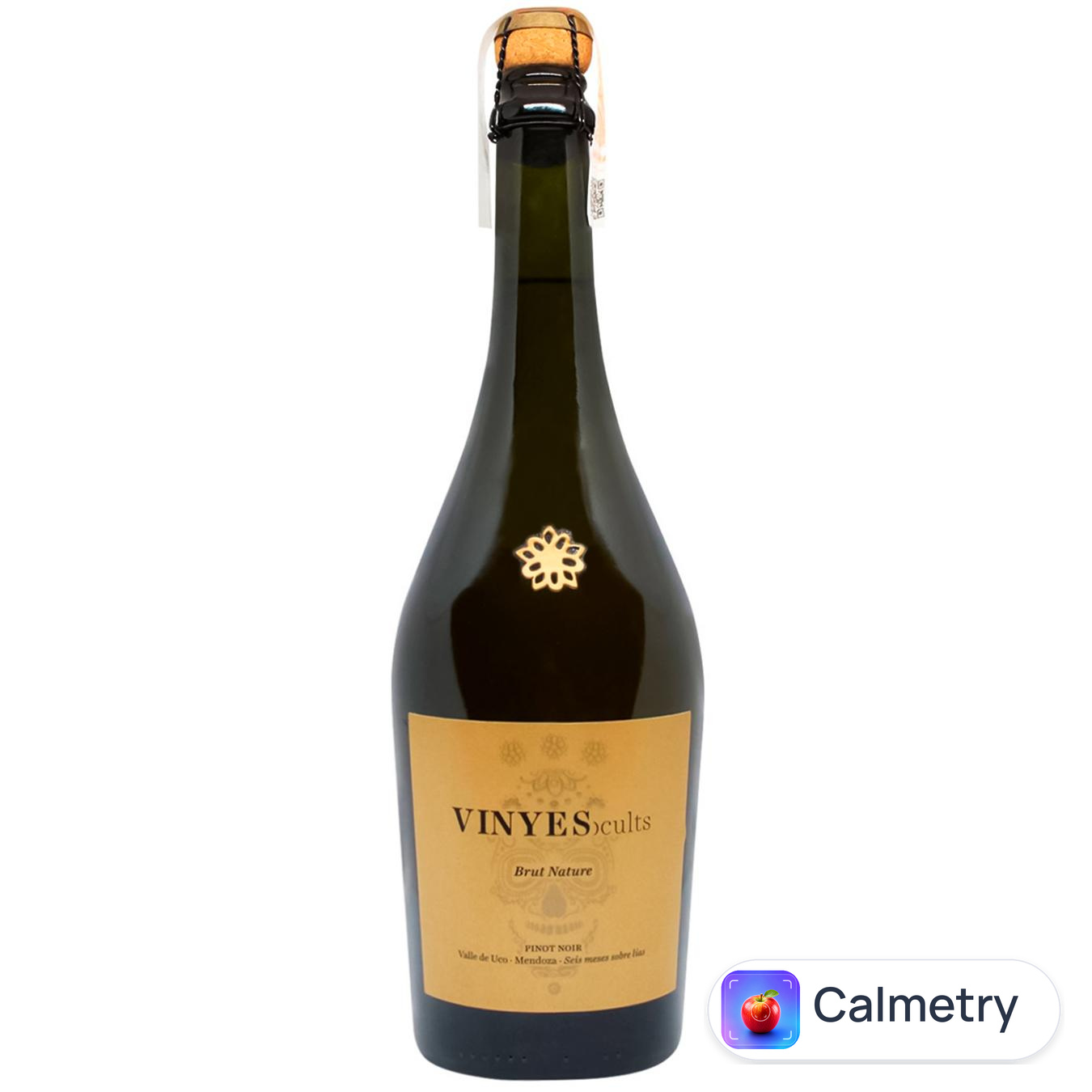 Вино ігристе Vinyes Ocults Nature рожеве брют 11,9% 0,75л
