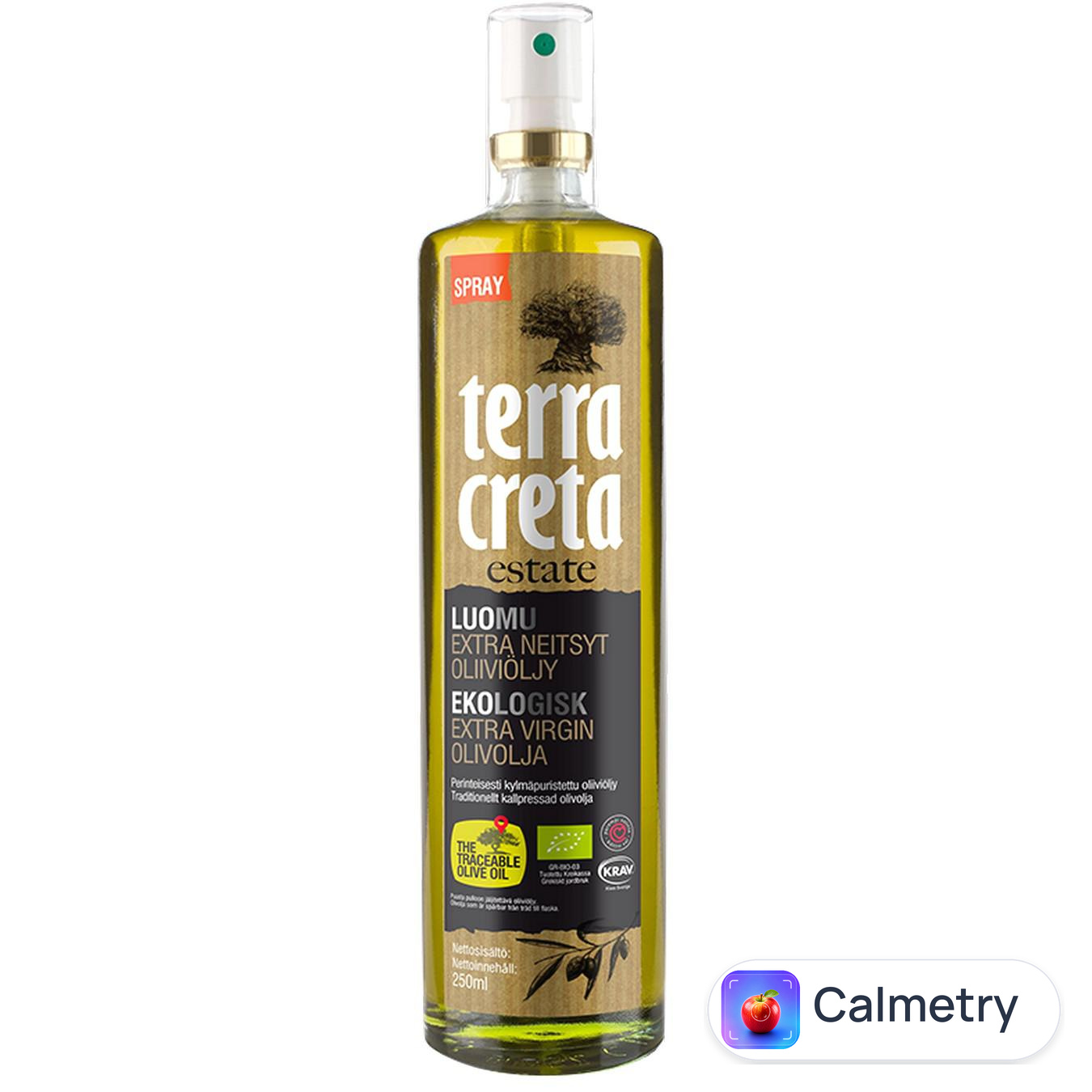 Олія оливкова Terra Creta Estate Extra Virgin спрей 250мл