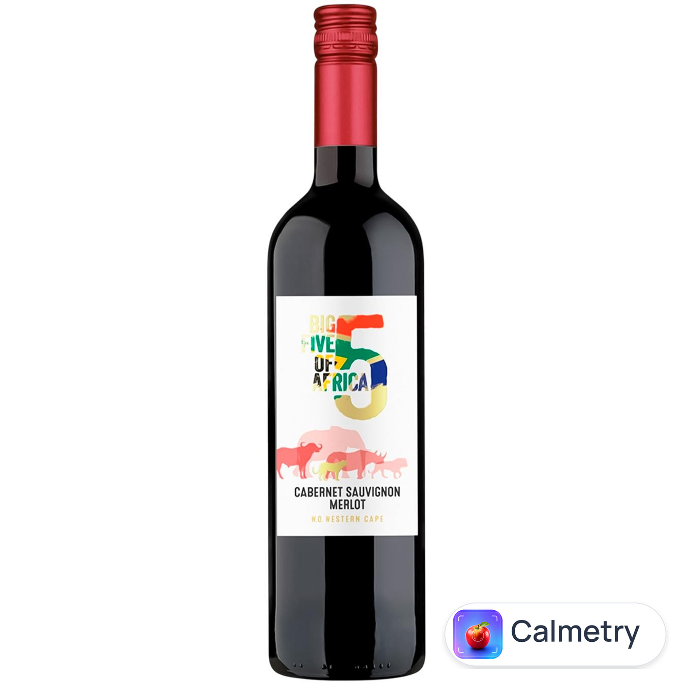 Вино BIG5 Cabernet Sauvignon-Merlot червоне сухе 14% 0,75л
