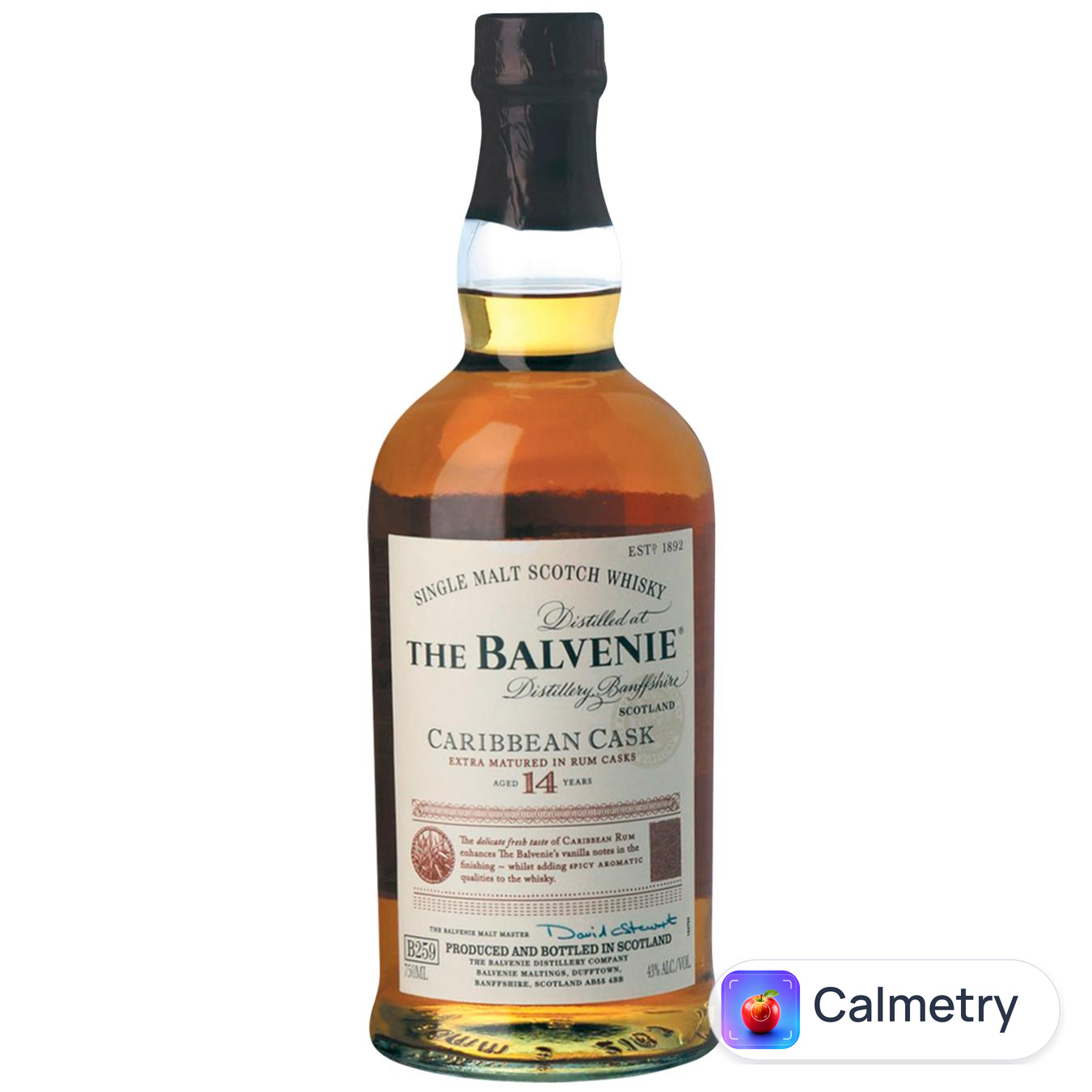 Віскі Balvenie Caribbean Cask 14 років 42% 0,7л