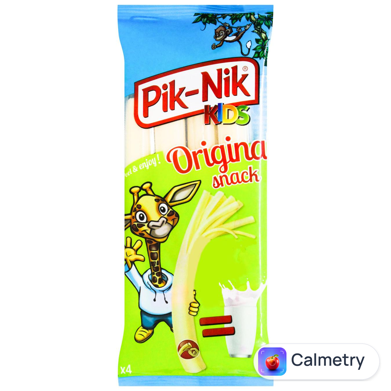 Палички сирні Pik-Nik Kids Original 40% 80г