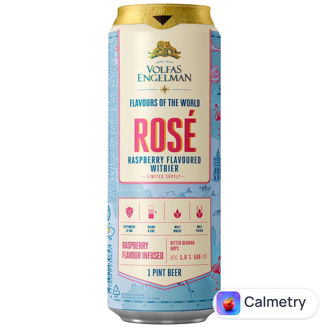 Пиво Volfas Engelman Rose 5% 0,568л