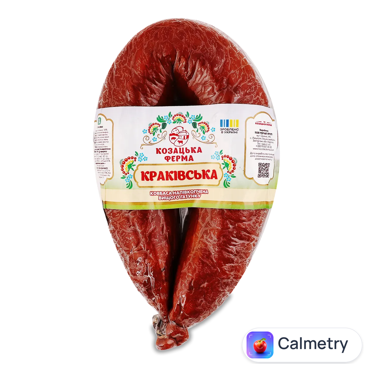 Ковбаса «Козацька ферма» «Краківська» н/к в/ґ